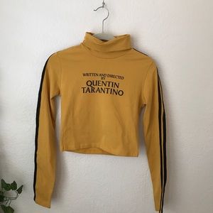 Quentin Tarantino Cropped Turtleneck